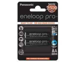 Bateria i akumulatorek Panasonic Eneloop Pro R6/AA 2500 mAh  (2 szt.) blister