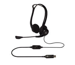 Słuchawki biurowe, callcenter Logitech PC Headset 960 USB z mikrofonem OEM