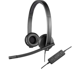 Słuchawki biurowe, callcenter Logitech H570e Headset Stereo z mikrofonem