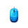 Myszka przewodowa Logitech M105 niebieska USB