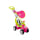 Smoby Jeździk Bubble Go 2w1 różowy - 349632 - zdjęcie 1