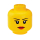 YAMANN LEGO Pojemnik Mała Głowa - Dziewczynka - 413194 - zdjęcie 2