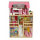 ECOTOYS Domek dla lalek Rezydencja Malinowa - 414307 - zdjęcie 3