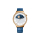 Huawei Lady Watch Golden+Blue leather+Swarovski cristals - 418421 - zdjęcie 2