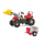 Rolly Toys Traktor Junior czerwony z łyżką i przyczepą - 419422 - zdjęcie 1