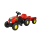 Rolly Toys Traktor Rolly Kid czerwony z przyczepą - 419432 - zdjęcie 1