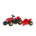Rolly Toys Traktor Rolly Kid czerwony z przyczepą - 419432 - zdjęcie 2