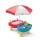 Little Tikes Piaskownica Wodny Stół + parasol - 421978 - zdjęcie