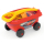 Smoby Disney Cars Wózek z akcesoriami do piasku - 426303 - zdjęcie 2