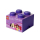 YAMANN LEGO Friends Pojemnik Brick 4 fioletowy - 422141 - zdjęcie 1