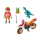 PLAYMOBIL Rower motocrossowy z raptorem - 440748 - zdjęcie 4