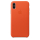 Apple Leather Case do iPhone X Bright Orange - 438184 - zdjęcie 3