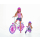Lalka i akcesoria Simba Steffi Przejażdżka na rowerze