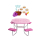 Barbie Mebelki ogrodowe Stół piknikowy - 471423 - zdjęcie 2