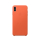 Apple iPhone XS Max Leather Case pomarańczowe - 493033 - zdjęcie 1