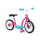 Smoby Rowerek biegowy Comfort Girl różowy - 496505 - zdjęcie 1
