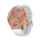 Zegarek sportowy Garmin vivomove 3 Style różowozłoty - biały Gorilla Glass