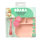 Beaba Komplet naczyń z silikonu talerz z przyssawką +łyżeczka Pink - 1011483 - zdjęcie 3