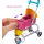 Barbie Spacerówka z pieskami + Lalka Zestaw - 573541 - zdjęcie 4