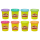 Play-Doh Ciastolina Neon zestaw 8 tub - 574937 - zdjęcie 2