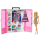 Lalka i akcesoria Barbie Szafa na ubranka + Lalka fashionistas