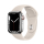 Smartwatch LTE Apple Watch 7 45/Silver Steel/Starlight Sport LTE