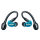 Słuchawki bezprzewodowe Shure Aonic 215 True Wireless Gen 2 niebieskie