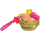 Mattel Hello Kitty Zestaw Miniprzygoda Hamburger - 1015214 - zdjęcie 3