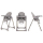 KIDWELL Krzesełko do Karmienia Bento Gray / Chrome - 1017660 - zdjęcie 3