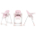 KIDWELL Krzesełko do Karmienia Bento Pink - 1017663 - zdjęcie 3