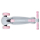 KIDWELL Hulajnoga balansowa Jax gray/pink - 1019106 - zdjęcie 5