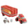 Pojazd / tor i garaż Fisher-Price Blaze Kaskaderska ciężarówka zestaw 2w1