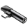 Przejściówka Baseus USB-C - Jack 3.5mm i USB-C (do ładowania)