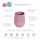 EZPZ Silikonowy kubeczek Mini Cup 120 ml pastelowy róż - 1083101 - zdjęcie 2