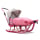 teo&gigi Sanki wielofunkcyjne Smart różowe śpiworek + kółka - 1087099 - zdjęcie 1