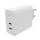 Mophie Gan Charger Dual ładowarka sieciowa 2xUSB-C 67W (biała) - 1083455 - zdjęcie 1
