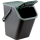Practic BINI czarny pojemnik do segregacji odpadów z zielo - 1101078 - zdjęcie 3