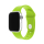 Pasek do smartwatchy FIXED Silicone Strap Set do Apple Watch green
