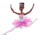 Barbie Baletnica Magiczne światełka Lalka Brunetka - 1101458 - zdjęcie 2