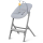 Kinderkraft Krzesełko Igee Cloudy Grey + leżaczek Calmee Grey - 1037110 - zdjęcie 2