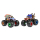Pojazd / tor i garaż Spin Master Monster Jam 2-pak Salvager vs Double Decker