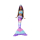 Barbie Dreamtopia Brooklyn Syrenka Migoczące światełka Brunetka - 1037613 - zdjęcie 1