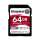 Kingston 64GB SDXC Canvas React Plus 300MB/s U3 V90 - 743341 - zdjęcie 1