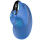 Delux Mysz Pionowa M618XSD BT+2.4G RGB (niebieska) - 744189 - zdjęcie 3