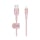 Kabel Lightning Belkin USB-A - LTG Braided Silicone 3m Pink