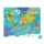 Janod Puzzle w walizce Mapa świata 100 elementów - 1040514 - zdjęcie 2