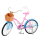 Barbie Lalka na rowerze - 1033056 - zdjęcie 4
