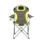 Mebel kempingowy Nils Camp Krzesło turystyczne/wędkarskie NC3188 Limonkowy