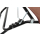 ROYOKAMP Łóżko turystyczne kempingowe składane z daszkiem brązowe - 1048592 - zdjęcie 6