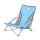 Akcesorium plażowe Nils Camp Składane krzesło leżak plażowy niebieski